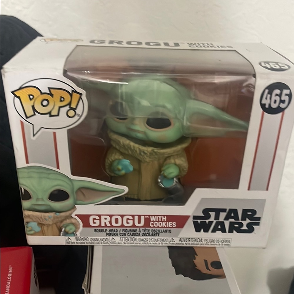 Funko Pop! Grogu with Cookies Figure